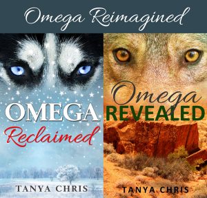 Covers for Omega Reclaimed and Omega Revealed under the banner Omega Reimagined