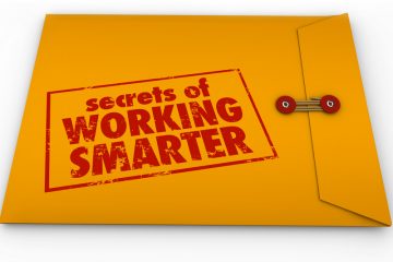 Envelope says "Secrets of working smarter"